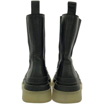 Bottega Veneta the Tire Long Boot Side Gore Long Boot Black 37