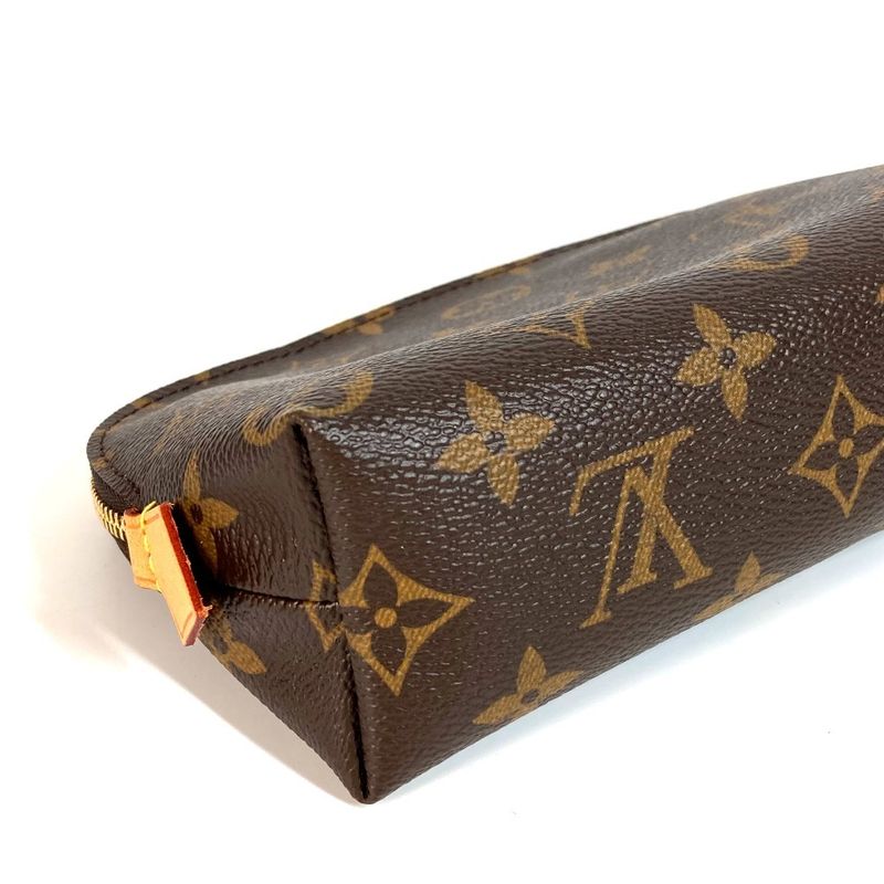 Louis Vuitton Cosmetic Pochette Cosmetic PM M47515 Monogram Canvas Brown