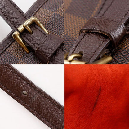 Louis Vuitton Marais Bucket Shoulder Bag N42240 Damier Canvas Brown Sp0044