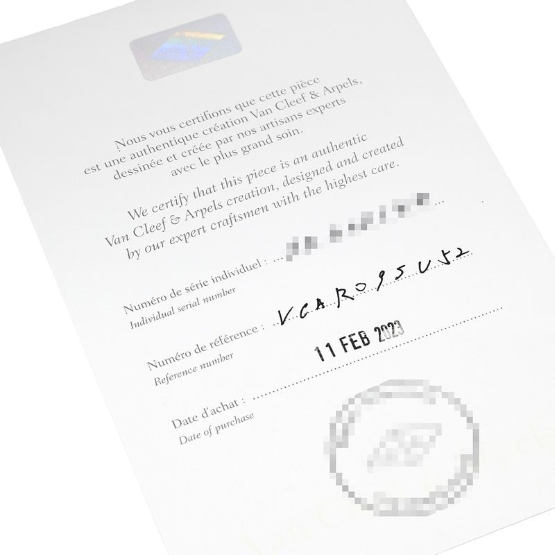 Van Cleef & Arpels Van Cleef & Arpels Ring Perrelet Creole Entre Les Doors 18k