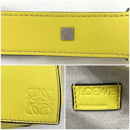Loewe Body Bag Bum Bag Mini Yellow Puzzle