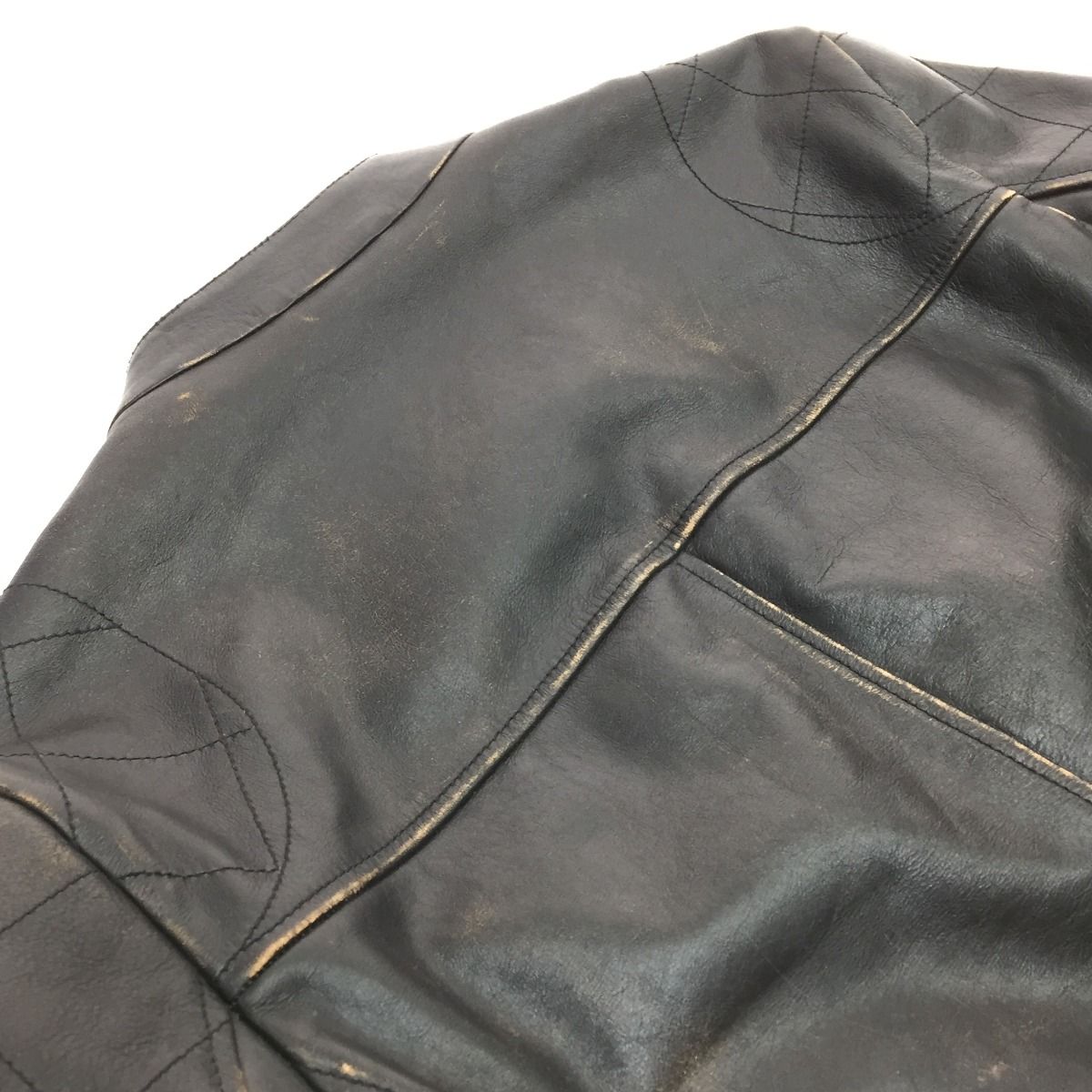 Gucci Men's Rider Jacket Size 44 454032 Xg313 Black