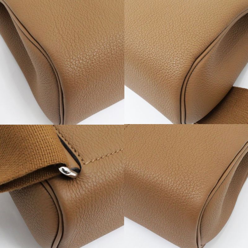 Hermes Kelly Akkado PM Alzan Silva-hardware Togo W Engraved Shoulder-