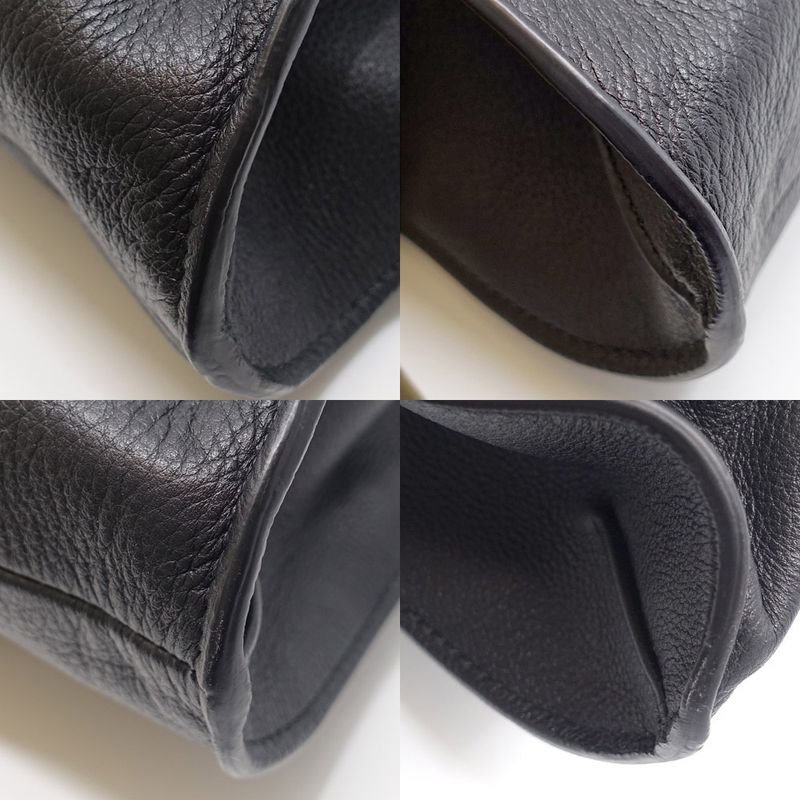 Gucci Blondie 2WAY Bag Hand Shoulder - 747372 Leather RFID Black Gold