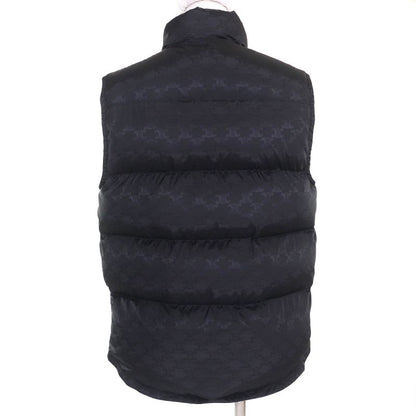 Celine 2w987795w Triomphe Badge Quilted Monogram Padded Vest Black 36 With
