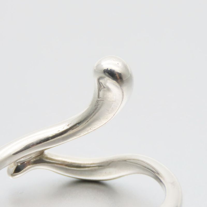 Tiffany & Co Ring ・ Ring Tia Dos Rop 925 Silver Approx 2.3g Silver Approx #7.5