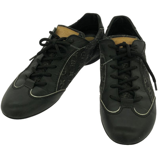 Louis Vuitton Monogram Canvas Scuff Zerkonvis Sneakers Go0047 Black 37