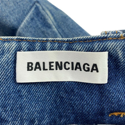 Balenciaga - Denim Flared Skirt - 34 - Women's