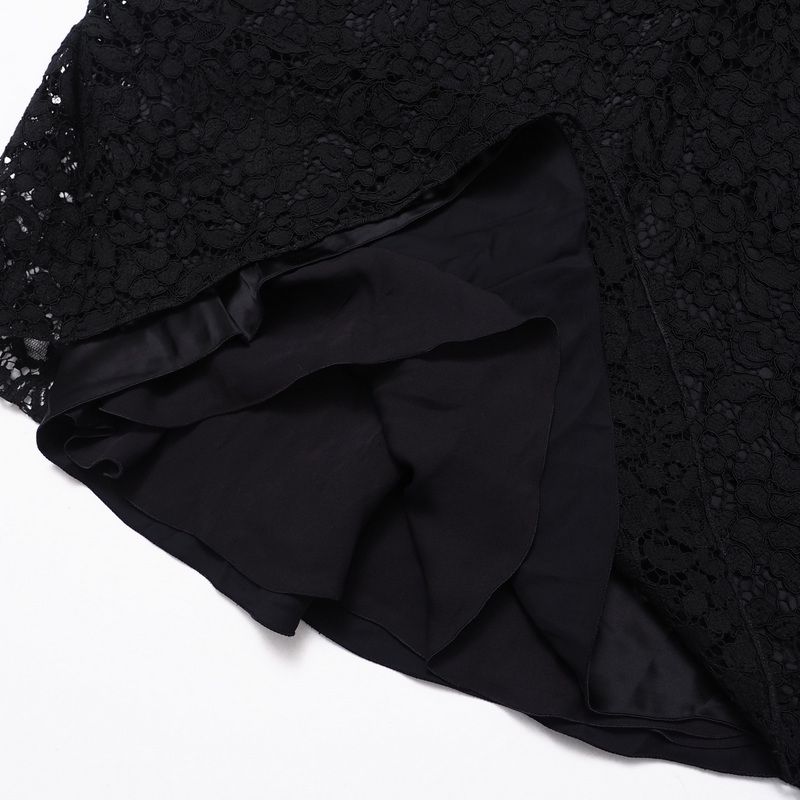 Saint Laurent Paris Skirt Size F34 All Lace Made In Italy 20240913 Ra1121