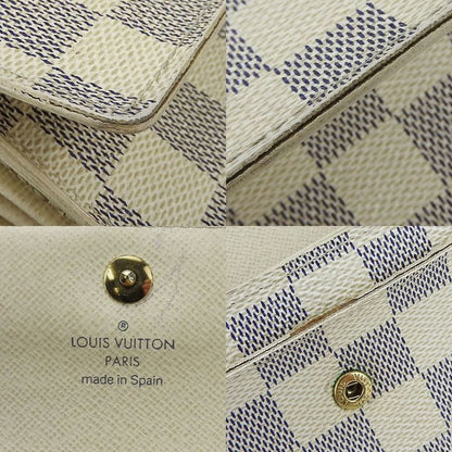 Louis Vuitton Trifold Walletcompact Walletportefeuille Alexandra N63068damier