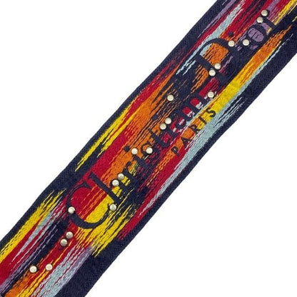 Christian Dior Christian Dior Bag Strap Replacement Shoulder Strap Embroidery