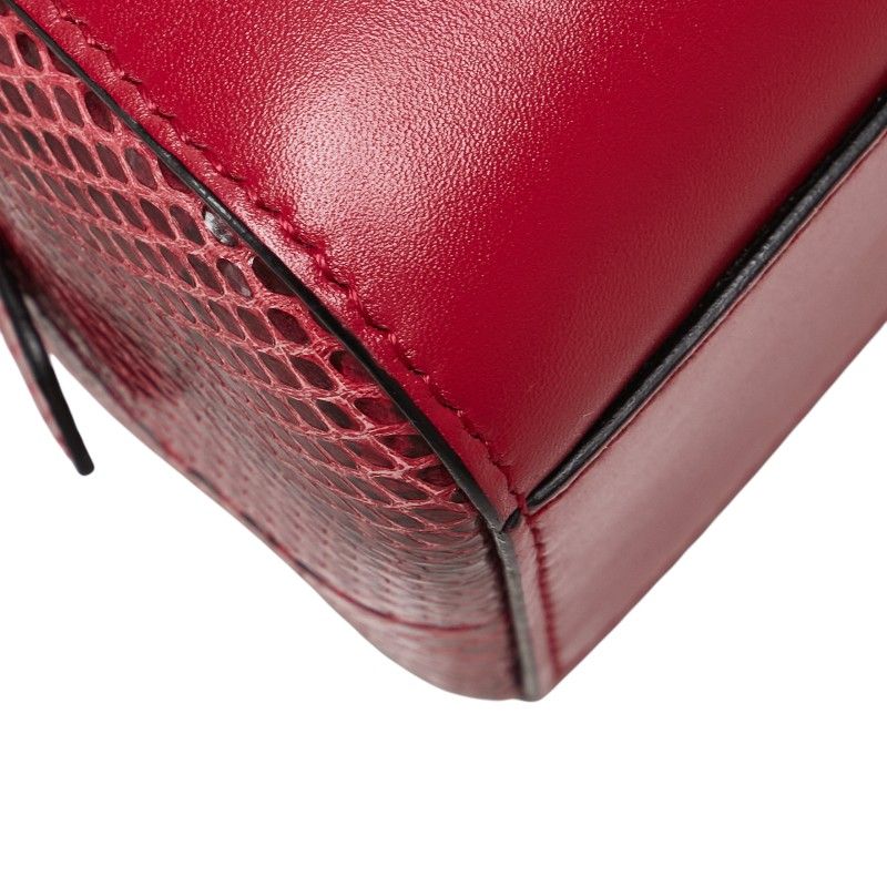 Bulgari Serpenti Scaglie Handbag Shoulder Bag 2WAY Pink Leather Women Bvlgari