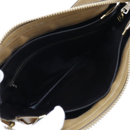 Celine Macadam PVC Beige Women's Shoulder Bag