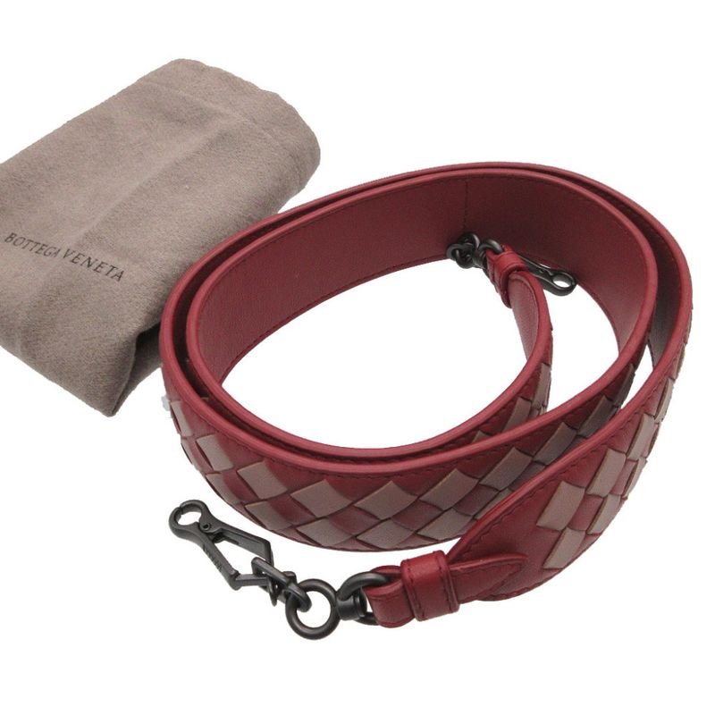 Bottega Veneta 563992 Leather Red Shoulder Strap 0623 Bottega Veneta
