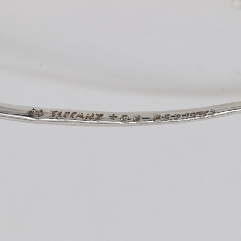 Tiffany & Co Open Heart Elsa Peretti Silver 925 Ladies 5.3g Earrings