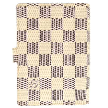 Louis Vuitton Agenda PM Damier Azure R20706 Notebook Cabas White LV 1225 Louis