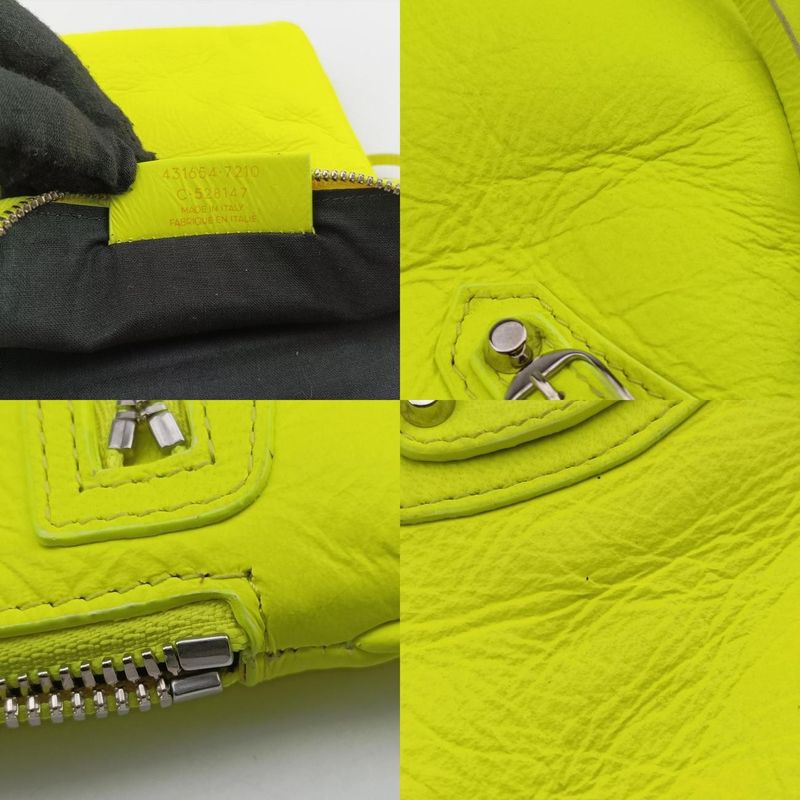 Balenciagapochette Yellow Leather 4316547210 C528147