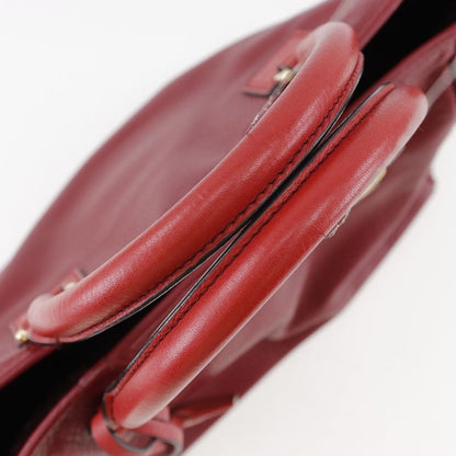 Loewe 2WAY Shoulder PIEL Vacuna Cowhide 318.32c86 Leather Red Ladies Handbag