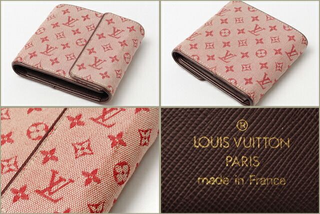 Louis Vuitton Foldable Wallet Porte Vieux Carte Cles Di Monet Monogram Mini