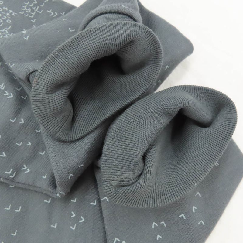Louis Vuitton Damier Spread Printed Sweat Crew Neck Shirt L Gray