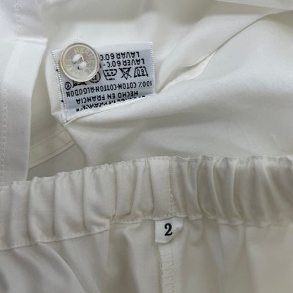 Hermes Kids Pajama Nightwear Set White With Box Size 2