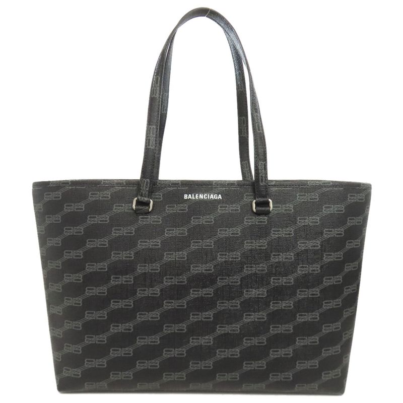 Balenciaga 702698 Medium Shopper Bbmonogram Tote Bag PVC Women