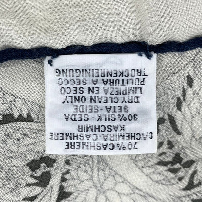 Hermes Scarf Carre 140 Large Size Carre Geant Natural Regression Cashmere