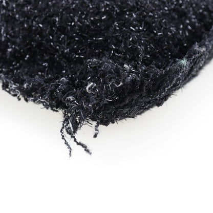 Chanel Coco Mark Robot A94646 Tweed Black/silver Hardware Unisex Tote Bag