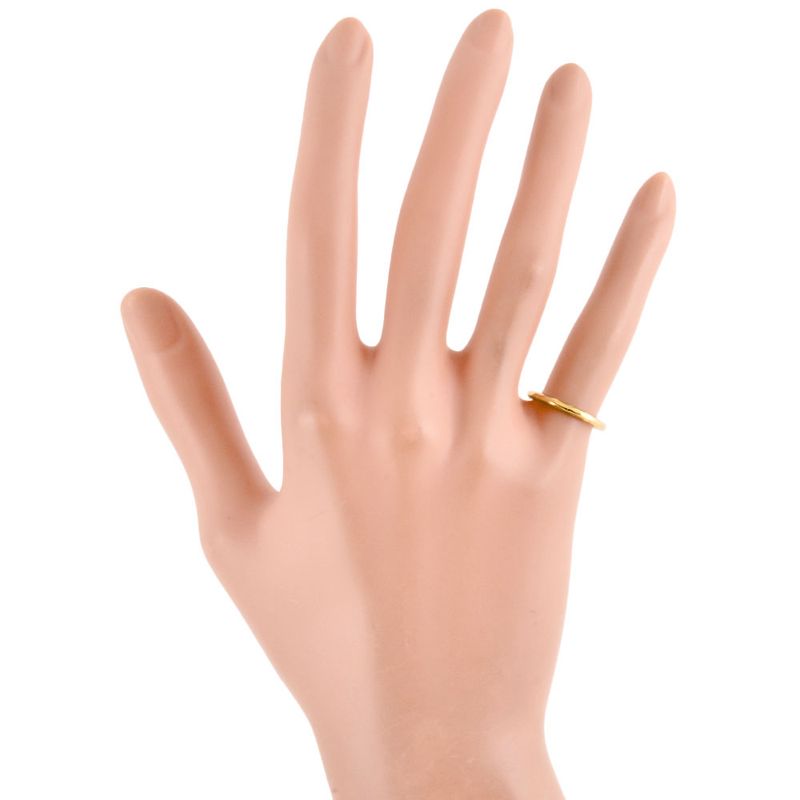 Tiffany & Co Tiffany & Co Hammered Ring Approx Size 7 18K Yellow Gold 21g Gold