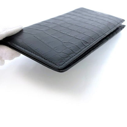 Saint Laurent Folding Long Wallet Ec22840 Black 369303