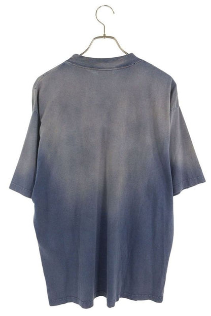 Balenciaga 764235 Tpvd5 BE KIND Print Damaged T-shirt Men's S