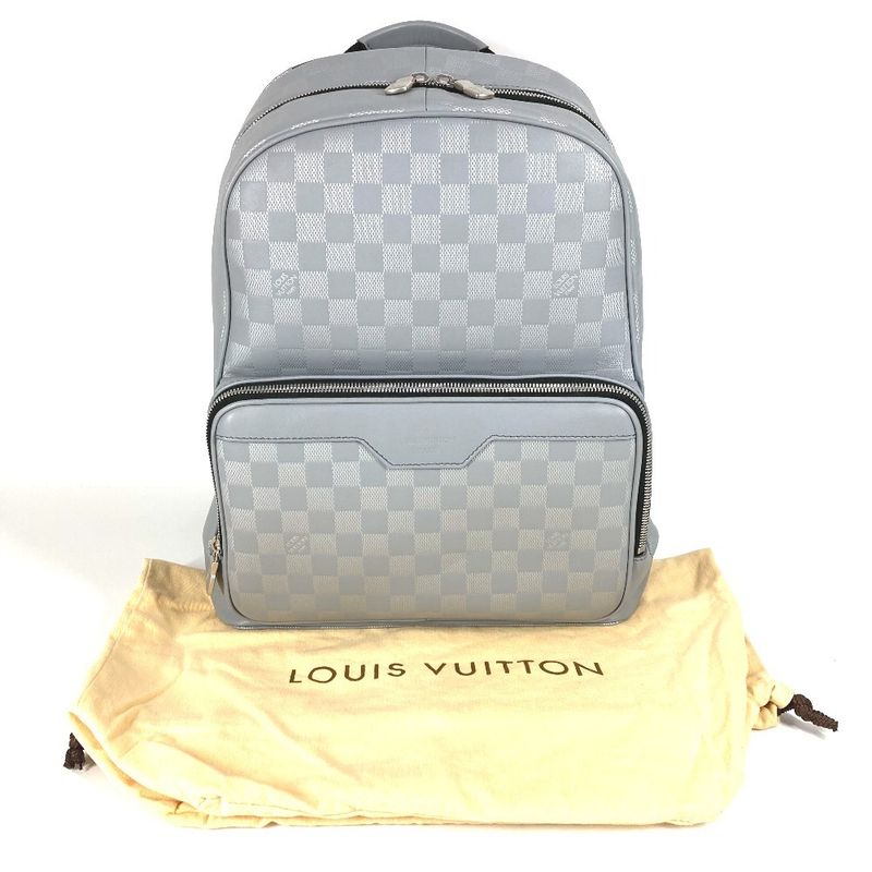 Louis Vuitton Backpack Sac Backpack N40096 Damier Infini Leather Gris Silver