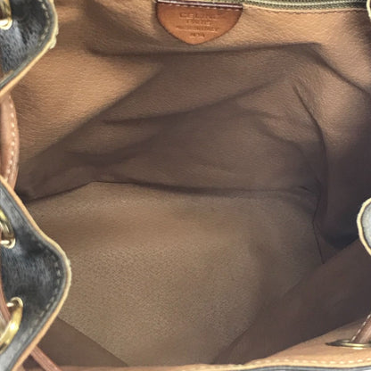 Celine Rucksack Scratch/stains Brown