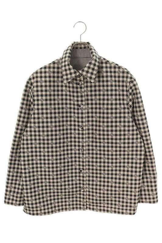 Fendi Fw1077 Staggered Reversible Shirt Blouson Men's 46