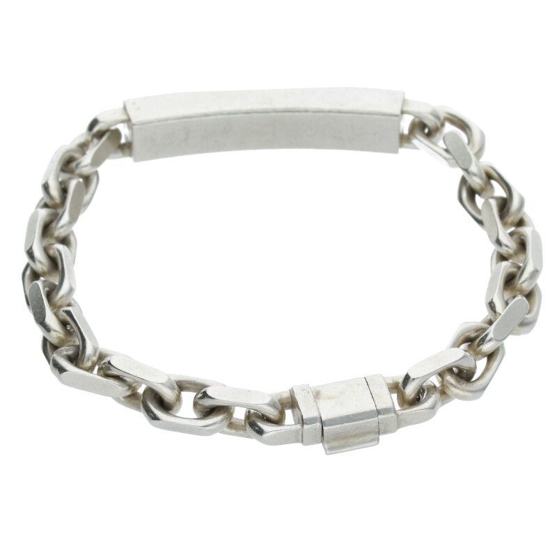 Tiffany & Co 1837 Makers ID Silver Bracelet Men's