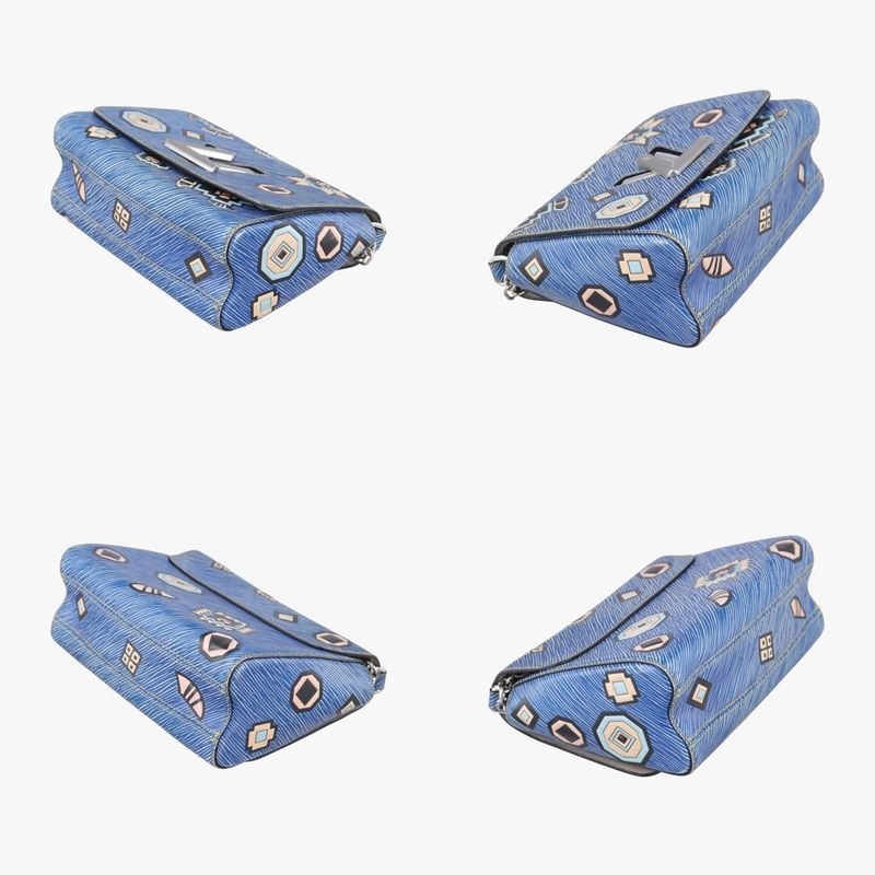 Louis Vuitton Twist MM Blue X Multicolor Epi M54865fl3185