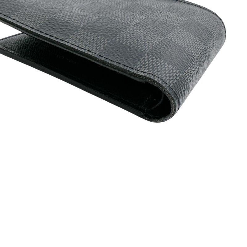 Louis Vuitton N62664 Damier Graphite Wallet Portefeuille Marco Fold Wallet