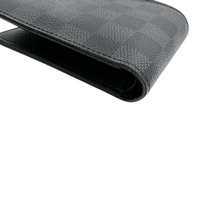 Louis Vuitton N62664 Damier Graphite Wallet Portefeuille Marco Fold Wallet