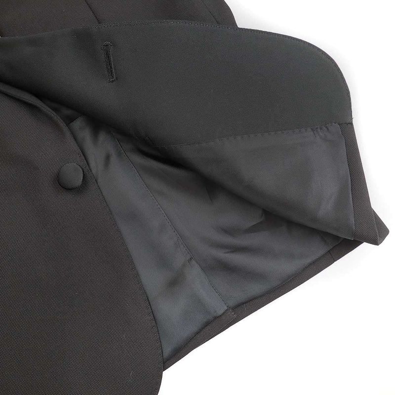 Celine Peak Collar Short Tuxedo Jacket 2v131120d Black 34
