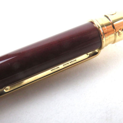 Cartier Santos De Cartier Ballpoint Pen With Logo Engraving Twist Mechanism