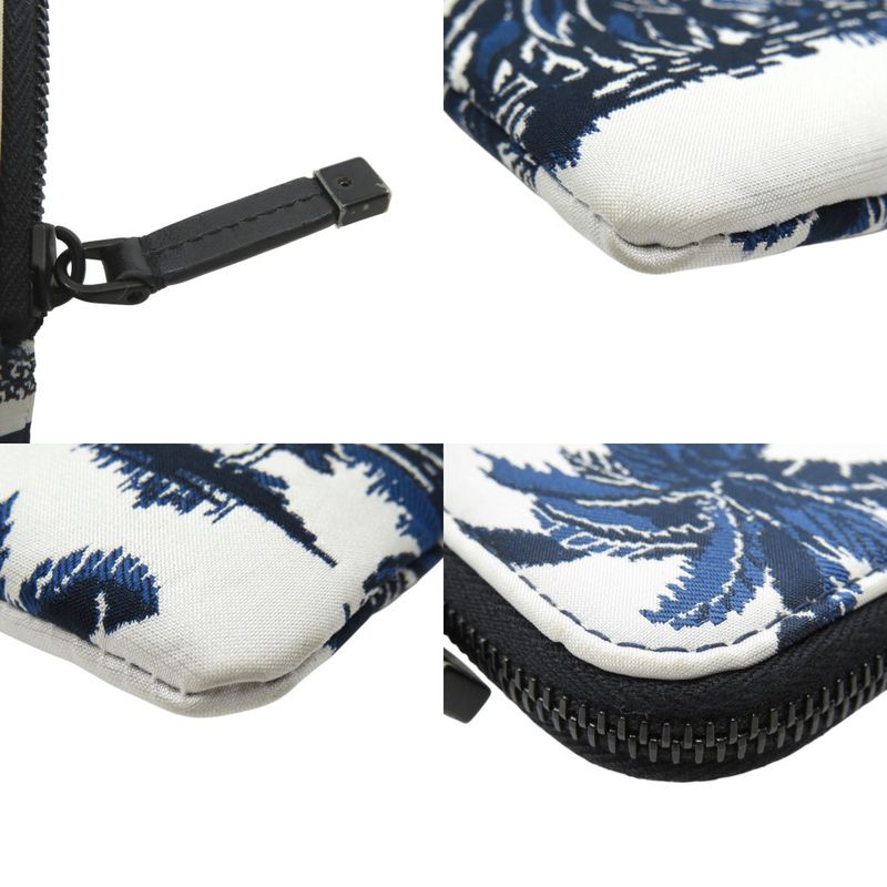 Christian Dior Multifunction Pouch Travel S5494sntj Nylon Technical Fabric Blue