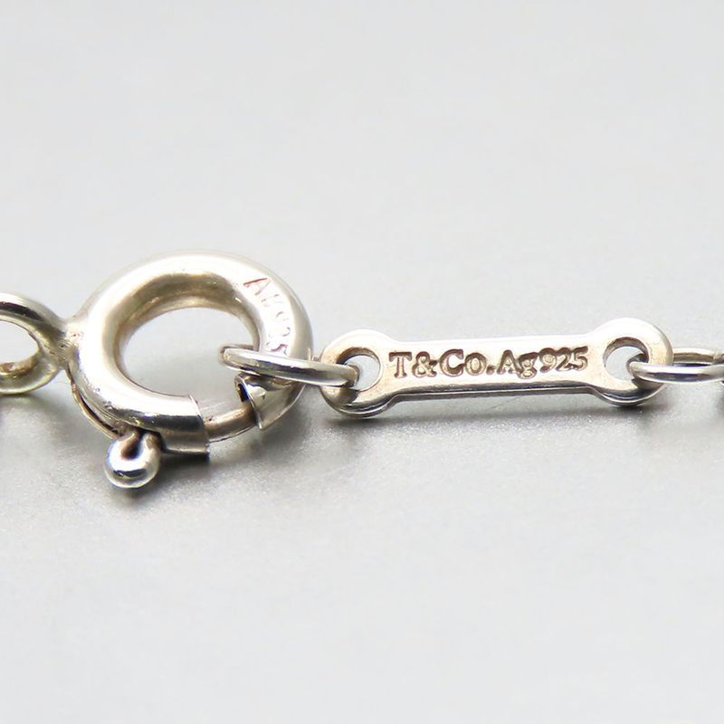 Tiffany & Co Necklace Mini Loving Heart 925 Silver Approx 1.5g Silver Paloma