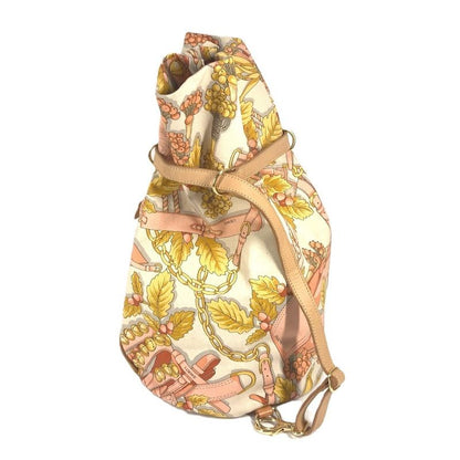 Loewe Shoulder Bag All Over Canvas Orange