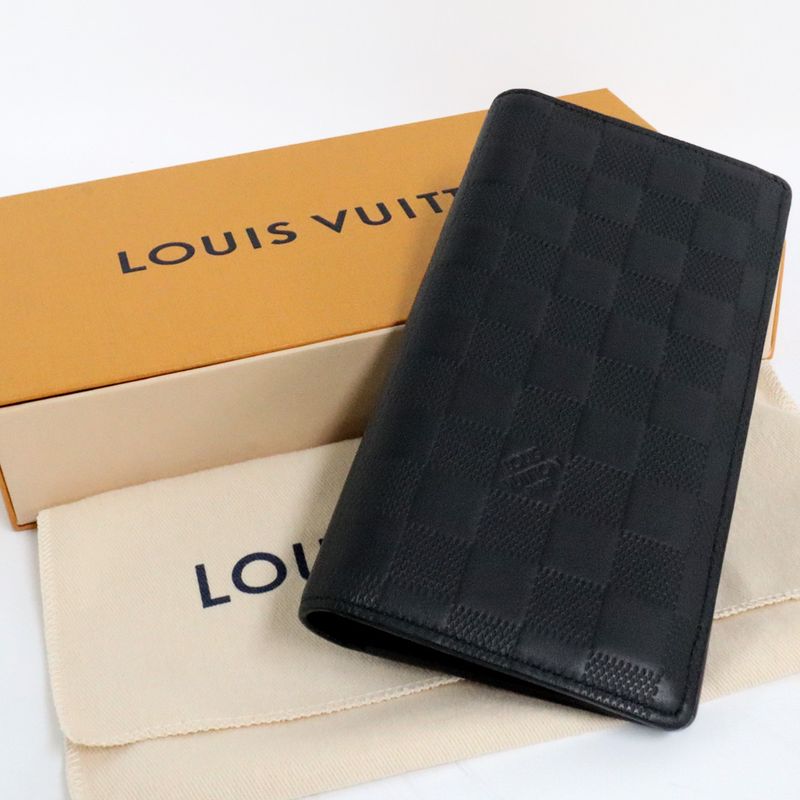 Louis Vuitton Damier Infini Portefeuille Brother N63010 Onyx Black