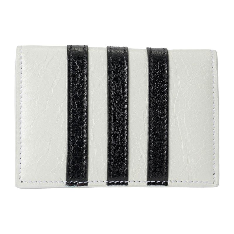 Balenciaga Trifold Wallet Balenciaga X Adidas White