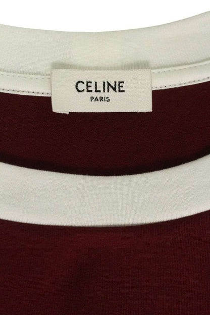 Celine 25AW Rx003671q Logo Loose T-shirt Men's XS
