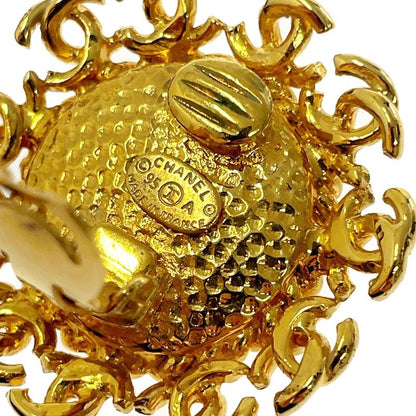 Chanel GP Faux Pearl 95a Coco Mark Earrings Gold 412394 Earrings