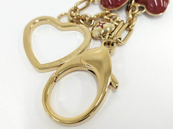 Louis Vuitton Bijoux Sac Cool Key Charm GP Heart M65759