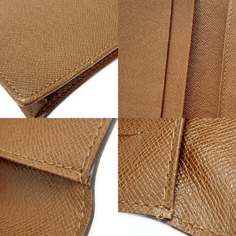 Louis Vuitton M60825 Monogram PVC Porte Cles Di Brown 403703 Long Wallet