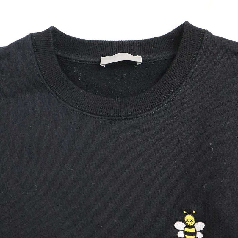 Dior X Kaw S Dior X Kaw S 19ss Bee Embroidered Crewneck Sweatshirt 933j612a0531